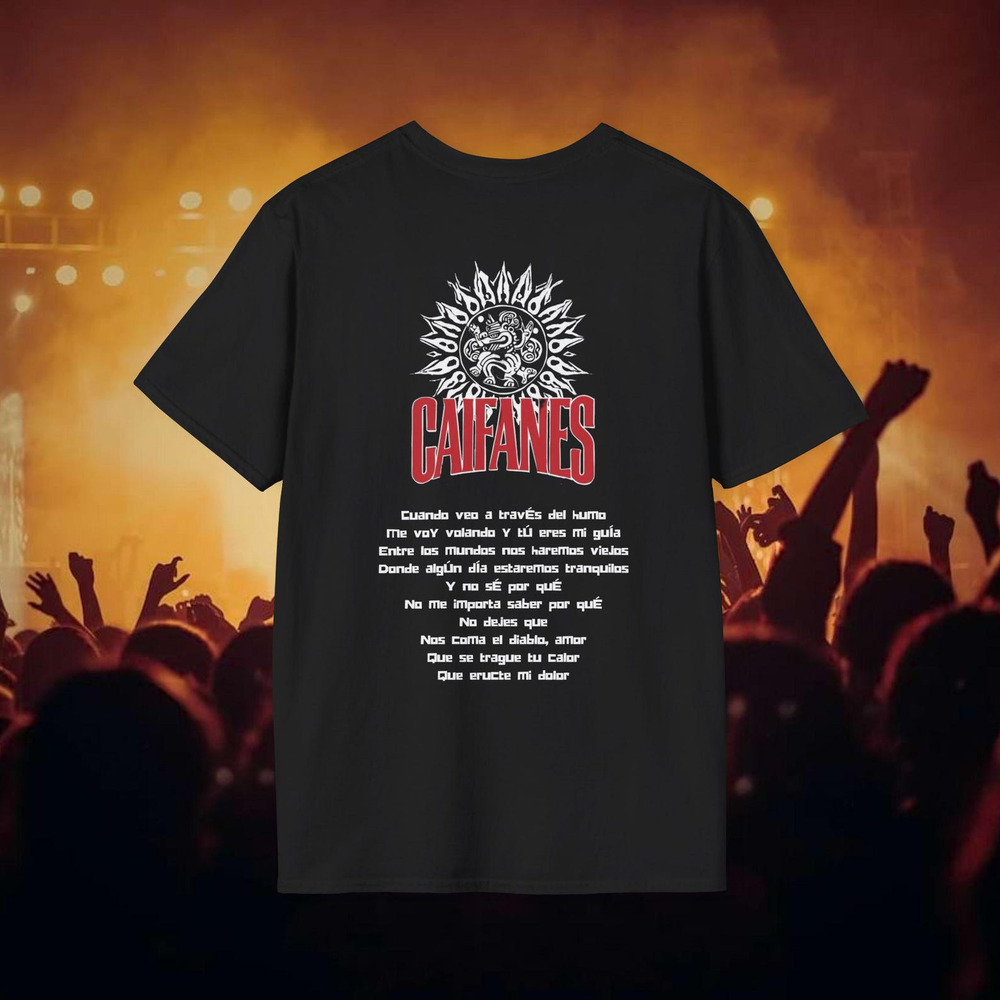 Caifanes Back Printed Tee